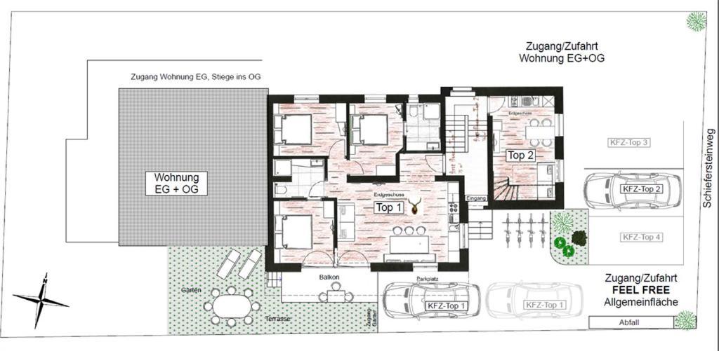 Free Feel Appartements By Schladming-Appartements الغرفة الصورة
